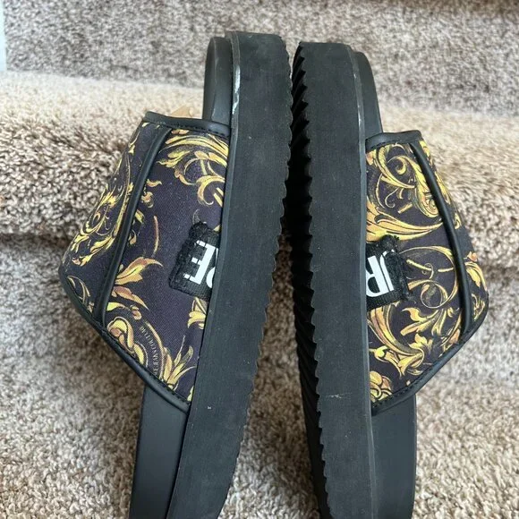 Versace Jeans Couture Platform Slides Men